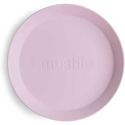 mushie Runde Geschirrteller für Kinder 2er-Set wiederverwendbar BPA-frei spülmaschinenfest & mikrowellengeeignet leicht zu halten hergestellt in Dänemark Soft Lilac mushie Runde Geschirrteller für Kinder 2er-Set wiederverwendbar BPA-frei spülmaschinenfest & mikrowellengeeignet leicht zu halten hergestellt in Dänemark Soft Lilac