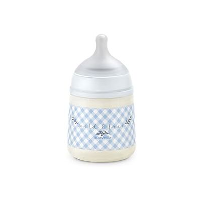SUAVINEX , Babyflasche 150 ml mit SX Pro Physiologischem Silikon-Sauger, Antikolik-Flasche mit langsamem Fluss (S), Ideal Muttermilch oder Wasser, für Neugeborene ab 0 Monaten, Wild&Free Blau SUAVINEX , Babyflasche 150 ml mit SX Pro Physiologischem Silikon-Sauger, Antikolik-Flasche mit langsamem Fluss (S), Ideal Muttermilch oder Wasser, für Neugeborene ab 0 Monaten, Wild&Free Blau