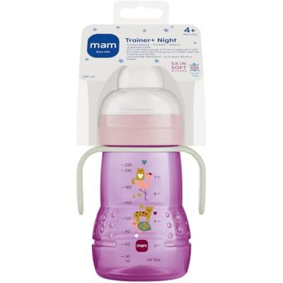 MAM - Trainer+ Night 220 ml - Lila - Babyflasche MAM - Trainer+ Night 220 ml - Lila - Babyflasche
