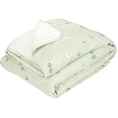 Little Dutch Decke Kinderdecke Kinder mit Nickistoff (110x140 cm) grün Little Farm Little Dutch Decke Kinderdecke Kinder mit Nickistoff (110x140 cm) grün Little Farm