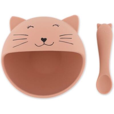 Trixie Baby Geschirrset ab 4 Monate, Silikon Füttern Set Jungen und Mädchen Rutschfestes Beikost Starter Esslernset mit Saugnapf für erste Bissen, robuster Teller und Löffel für kleine Jungs Mädels Trixie Baby Geschirrset ab 4 Monate, Silikon Füttern Set Jungen und Mädchen Rutschfestes Beikost Starter Esslernset mit Saugnapf für erste Bissen, robuster Teller und Löffel für kleine Jungs Mädels