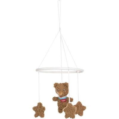 Fehn Deko-Mobile Bär Fred mit Stoff-Figuren für Babys Beruhigt & beschäftigt Babys mit sanft beweglichen Figuren – optimal zum Beobachten über Wickeltisch oder Babybett Fehn Deko-Mobile Bär Fred mit Stoff-Figuren für Babys Beruhigt & beschäftigt Babys mit sanft beweglichen Figuren – optimal zum Beobachten über Wickeltisch oder Babybett