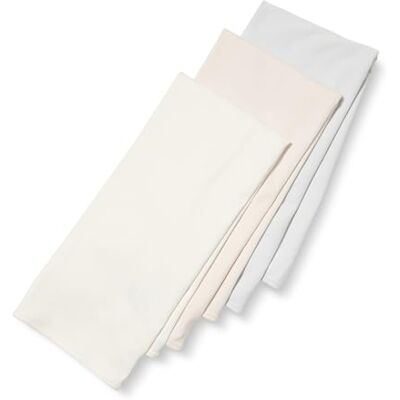 Amazon Unisex Baby Wickeltücher, 3er-Pack, Blassrosa/Elfenbein/Taubengrau, Einheitsgröße Amazon Unisex Baby Wickeltücher, 3er-Pack, Blassrosa/Elfenbein/Taubengrau, Einheitsgröße