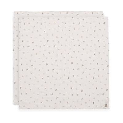 Jollein Mulltücher Baby – Animal Friends – 2er Pack – 115x115cm – 100% Baumwolle – Spucktücher Baby – Babydecke Musselin – OEKO-TEX Zertifiziert Jollein Mulltücher Baby – Animal Friends – 2er Pack – 115x115cm – 100% Baumwolle – Spucktücher Baby – Babydecke Musselin – OEKO-TEX Zertifiziert