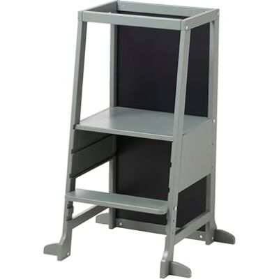Vertbaudet Lernturm mit magnetischem Schiefer, für Kinder, Grün, TU Vertbaudet Lernturm mit magnetischem Schiefer, für Kinder, Grün, TU
