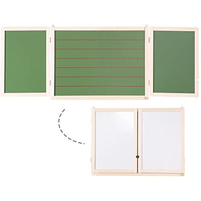 Roba Kinder Magnettafel - 73x54cm - Beige - Lernwand für Kinder Roba Kinder Magnettafel - 73x54cm - Beige - Lernwand für Kinder