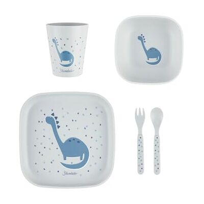 STERNALTER Dino Rexi Kindergeschirr-Set - Kids Dinnerware Set STERNALTER Dino Rexi Kindergeschirr-Set - Kids Dinnerware Set