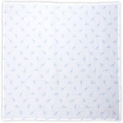 Lorelli Wickeldecke, Babydecke Musselin Baumwolle, Größe 80 x 80 cm, ab Geburt hellblau Lorelli Wickeldecke, Babydecke Musselin Baumwolle, Größe 80 x 80 cm, ab Geburt hellblau