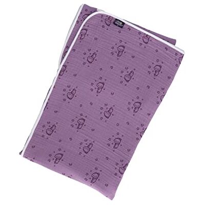 Sterntaler & Tonie Musselin Schmusedecke, Tonies Schlummerbande Kinderdecke Babydecke Kuscheldecke für Junge und Mädchen, 120x120 cm Sterntaler & Tonie Musselin Schmusedecke, Tonies Schlummerbande Kinderdecke Babydecke Kuscheldecke für Junge und Mädchen, 120x120 cm
