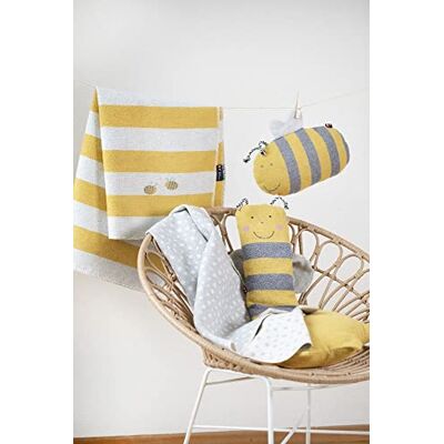 Fussenegger Set Decke in der Puppe Biene Filz - Kinder Decken Set mit Biene Fussenegger Set Decke in der Puppe Biene Filz - Kinder Decken Set mit Biene
