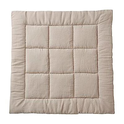Vertbaudet Baby Spieldecke/Laufstalleinlage Oeko-Texgraubeige100X100 Vertbaudet Baby Spieldecke/Laufstalleinlage Oeko-Texgraubeige100X100