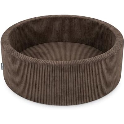 KiddyMoon Bällebad Für Kinder Aus Schaumstoff, 90 X 30 cm, Weicher Rippbezug, Abnehmbarer Bezug, Weiches Und Sicheres Spielzeug, Waschbar KiddyMoon Bällebad Für Kinder Aus Schaumstoff, 90 X 30 cm, Weicher Rippbezug, Abnehmbarer Bezug, Weiches Und Sicheres Spielzeug, Waschbar