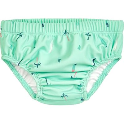 Playshoes Unisex Baby Badewindel Kleinkind-Schwimmwindel, Mint Palme, 62-68 Playshoes Unisex Baby Badewindel Kleinkind-Schwimmwindel, Mint Palme, 62-68