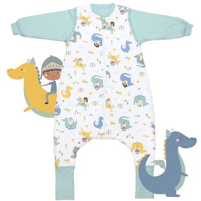 schlummersack Baby Kinder Schlafsack Ganzjahr mit Füßen, umklappbaren Bündchen und abnehmbaren Ärmeln, gefüttert, Ganzjahresschlafsack, 2.5 Tog schlummersack Baby Kinder Schlafsack Ganzjahr mit Füßen, umklappbaren Bündchen und abnehmbaren Ärmeln, gefüttert, Ganzjahresschlafsack, 2.5 Tog