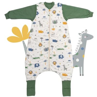 schlummersack Baby Kinder Schlafsack Ganzjahr mit Füßen, umklappbaren Bündchen und abnehmbaren Ärmeln, gefüttert, Ganzjahresschlafsack, 2.5 Tog schlummersack Baby Kinder Schlafsack Ganzjahr mit Füßen, umklappbaren Bündchen und abnehmbaren Ärmeln, gefüttert, Ganzjahresschlafsack, 2.5 Tog