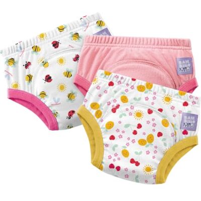 Mitac 3er-Pack Wiederverwendbare Baumwoll-Trainingshose 2-3 Jahre Waschbare Pull-up-Höschen zum Toilettentraining für Babys und Kleinkinder – 100 % Baumwolle – sanft zur empfindlichen Haut Mitac 3er-Pack Wiederverwendbare Baumwoll-Trainingshose 2-3 Jahre Waschbare Pull-up-Höschen zum Toilettentraining für Babys und Kleinkinder – 100 % Baumwolle – sanft zur empfindlichen Haut