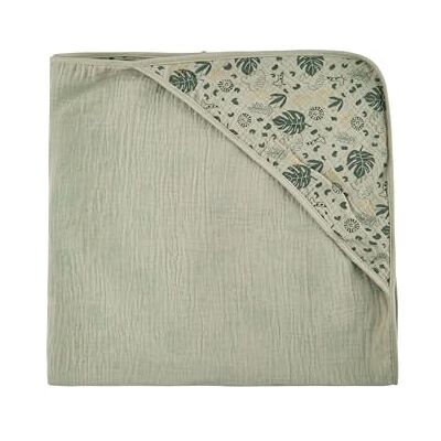 Sterntaler Babydecke mit Kapuze Giraffe & Löwe 73x73cm – Weicher Musselin aus 100% Baumwolle – Kuscheldecke mit praktischen Klettverschluss – Leicht und ideal für den Babykomfort, steingrau Sterntaler Babydecke mit Kapuze Giraffe & Löwe 73x73cm – Weicher Musselin aus 100% Baumwolle – Kuscheldecke mit praktischen Klettverschluss – Leicht und ideal für den Babykomfort, steingrau