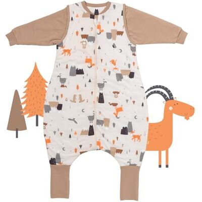 schlummersack Baby Kinder Schlafsack Ganzjahr mit Füßen, umklappbaren Bündchen und abnehmbaren Ärmeln, gefüttert, Ganzjahresschlafsack, 2.5 Tog schlummersack Baby Kinder Schlafsack Ganzjahr mit Füßen, umklappbaren Bündchen und abnehmbaren Ärmeln, gefüttert, Ganzjahresschlafsack, 2.5 Tog