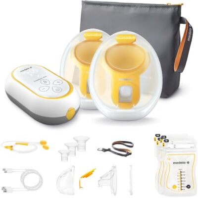 Medela Freestyle Mini Hands-Free tragbare elektrische Doppelmilchpumpe mit Hands-free Auffangschalen und wiederaufladbarem Akku. Medela Freestyle Mini Hands-Free tragbare elektrische Doppelmilchpumpe mit Hands-free Auffangschalen und wiederaufladbarem Akku.
