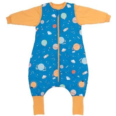 schlummersack Baby Kinder Schlafsack Ganzjahr mit Füßen, umklappbaren Bündchen und abnehmbaren Ärmeln, gefüttert, Ganzjahresschlafsack, 2.5 Tog schlummersack Baby Kinder Schlafsack Ganzjahr mit Füßen, umklappbaren Bündchen und abnehmbaren Ärmeln, gefüttert, Ganzjahresschlafsack, 2.5 Tog
