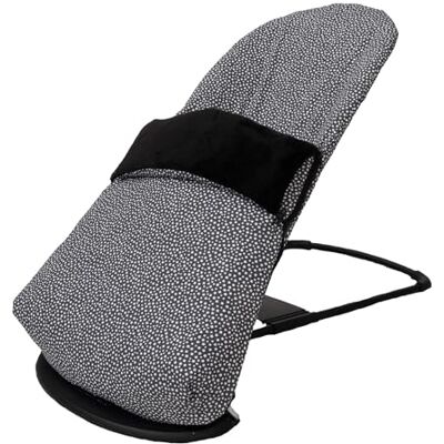Babyline Bezug + Schlafsack für BabyBjörn Balance Soft (Originalpolster), hypoallergen, sehr weich, atmungsaktiv (Bio-Baumwolle) (Grauer Stern) Babyline Bezug + Schlafsack für BabyBjörn Balance Soft (Originalpolster), hypoallergen, sehr weich, atmungsaktiv (Bio-Baumwolle) (Grauer Stern)