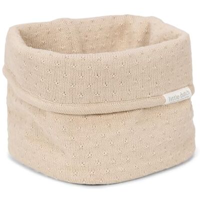 Little Dutch Wickeltischkörbchen Körbchen Korb Utensilo Organizer für den Wickeltisch Baby Strick Soft Beige Pure Little Dutch Wickeltischkörbchen Körbchen Korb Utensilo Organizer für den Wickeltisch Baby Strick Soft Beige Pure