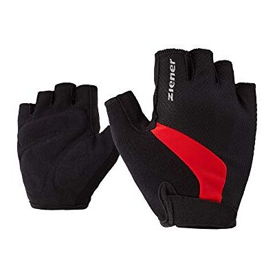 Ziener Erwachsene CRIDO Fahrrad-, Mountainbike-, Radsport-Handschuhe Kurzfinger atmungsaktiv/dämpfend, Red, 9 Ziener Erwachsene CRIDO Fahrrad-, Mountainbike-, Radsport-Handschuhe Kurzfinger atmungsaktiv/dämpfend, Red, 9