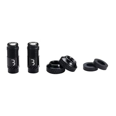 BBB Cycling CoreCap Ventilkappen-Set (2 Stück) – Innovativer Ersatz für Presta-Ventileinsätze, bis zu 300% mehr Luftstrom, Ideal für Tubeless, MTB, Rennrad & E-Bike BTI-165 Schwarz BBB Cycling CoreCap Ventilkappen-Set (2 Stück) – Innovativer Ersatz für Presta-Ventileinsätze, bis zu 300% mehr Luftstrom, Ideal für Tubeless, MTB, Rennrad & E-Bike BTI-165 Schwarz
