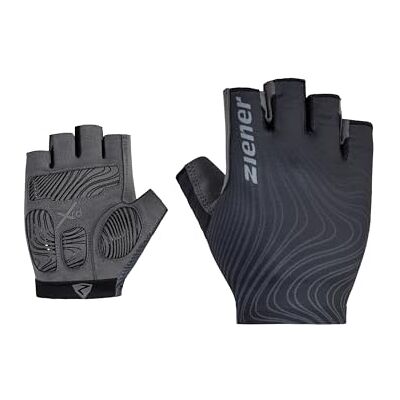 Ziener Herren Clem Fahrrad/Mountainbike/Radsport-Handschuhe Kurzfinger atmungsaktiv,dämpfend, Black, 6,5 Ziener Herren Clem Fahrrad/Mountainbike/Radsport-Handschuhe Kurzfinger atmungsaktiv,dämpfend, Black, 6,5