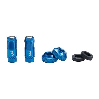 BBB Cycling CoreCap Ventilkappen-Set (2 Stück) – Innovativer Ersatz für Presta-Ventileinsätze, bis zu 300% mehr Luftstrom, Ideal für Tubeless, MTB, Rennrad & E-Bike BTI-165 Blau BBB Cycling CoreCap Ventilkappen-Set (2 Stück) – Innovativer Ersatz für Presta-Ventileinsätze, bis zu 300% mehr Luftstrom, Ideal für Tubeless, MTB, Rennrad & E-Bike BTI-165 Blau