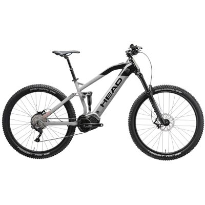 HEAD Unisex Adult Durango 1.0 Full Suspension E-Mountain Bike E-Fully, Grey/Black, 51 HEAD Unisex Adult Durango 1.0 Full Suspension E-Mountain Bike E-Fully, Grey/Black, 51