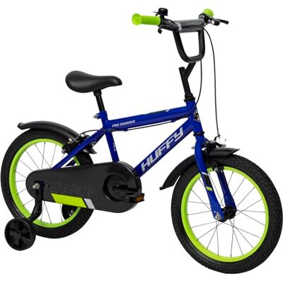 Huffy Pro Thunder 16-Zoll Fahrrad, 4-6 Jahre, Blau Huffy Pro Thunder 16-Zoll Fahrrad, 4-6 Jahre, Blau