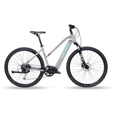 HEAD Women's e I-Peak 2.0 Joy E-Crossbike, 2024, Matt Grey/Mint, 54 HEAD Women's e I-Peak 2.0 Joy E-Crossbike, 2024, Matt Grey/Mint, 54