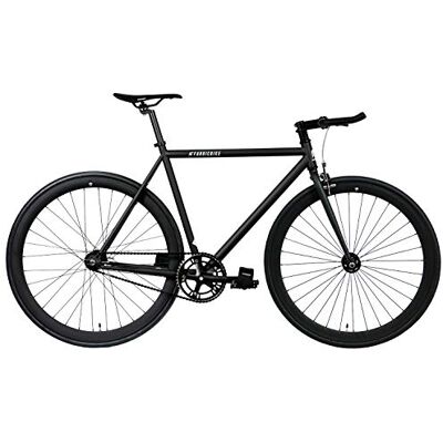 FabricBike Unisex Jugend Original Fixie Fahrrad, Pro Fully Matte Black, M-53cm FabricBike Unisex Jugend Original Fixie Fahrrad, Pro Fully Matte Black, M-53cm
