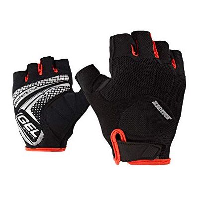 Ziener Herren COLIT Fahrrad-, Mountainbike-, Radsport-handschuhe Kurzfinger atmungsaktiv/dämpfend/rutschfest, black/Grenadine, 6,5 Ziener Herren COLIT Fahrrad-, Mountainbike-, Radsport-handschuhe Kurzfinger atmungsaktiv/dämpfend/rutschfest, black/Grenadine, 6,5
