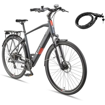 TELEFUNKEN Trekking E-Bike 28 Zoll Pedelec für Damen und Herren TELEFUNKEN Trekking E-Bike 28 Zoll Pedelec für Damen und Herren