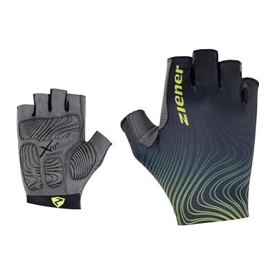 Ziener Herren Clem Fahrrad/Mountainbike/Radsport-Handschuhe Kurzfinger atmungsaktiv,dämpfend, Black.bitter Lemon, 7,5 Ziener Herren Clem Fahrrad/Mountainbike/Radsport-Handschuhe Kurzfinger atmungsaktiv,dämpfend, Black.bitter Lemon, 7,5