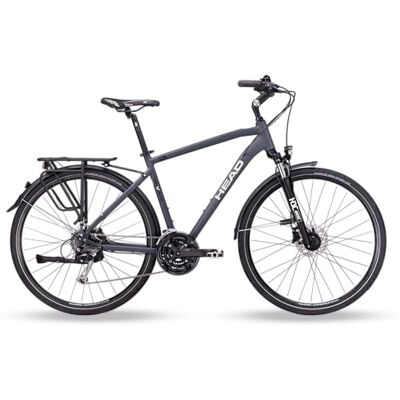 HEAD Unisex Adult Revelo 2.0 Trekking Bike, Matt Grey, 50 HEAD Unisex Adult Revelo 2.0 Trekking Bike, Matt Grey, 50