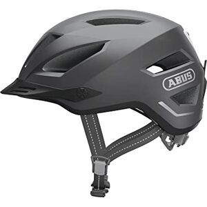 Abus Stadthelm Pedelec 2.0 Fahrradhelm mit Rücklicht und Regenhaube für den Stadtverkehr Damen Herren Dunkelgrau, Größe S, Dunkelgrau (titan), S (51-55 cm) Abus Stadthelm Pedelec 2.0 Fahrradhelm mit Rücklicht und Regenhaube für den Stadtverkehr Damen Herren Dunkelgrau, Größe S, Dunkelgrau (titan), S (51-55 cm)