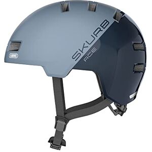 Abus Stadthelm Skurb ACE Stylischer Fahrradhelm im Alltag, beim Skaten, BMX-Fahren oder Longboarden Hellblau/Dunkelblau, Größe L Abus Stadthelm Skurb ACE Stylischer Fahrradhelm im Alltag, beim Skaten, BMX-Fahren oder Longboarden Hellblau/Dunkelblau, Größe L