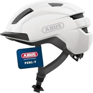 Abus Fahrradhelm PURL-Y – geeignet für E-Bike und S-Pedelec – stylisher NTA-Schutzhelm für Erwachsene und Jugendliche – Weiß, Größe L Abus Fahrradhelm PURL-Y – geeignet für E-Bike und S-Pedelec – stylisher NTA-Schutzhelm für Erwachsene und Jugendliche – Weiß, Größe L