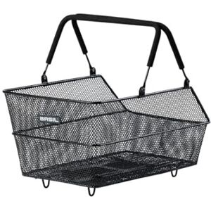 Basil Cento MIK Fahrradkorb, Schwarz – abschließbares MIK-System inkl., wetterfest, robust, 21 Liter Volumen, ideal für den Gepäckträger und tägliche Nutzung Basil Cento MIK Fahrradkorb, Schwarz – abschließbares MIK-System inkl., wetterfest, robust, 21 Liter Volumen, ideal für den Gepäckträger und tägliche Nutzung