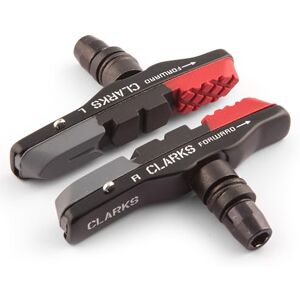Clarks Cycle Systems MTB Elite Triple Compound austauschbare Patronen-Bremsbeläge, Plus extra Ersatz-Patronenbelag für jedes Wetter, 70 mm, 2 Paar Clarks Cycle Systems MTB Elite Triple Compound austauschbare Patronen-Bremsbeläge, Plus extra Ersatz-Patronenbelag für jedes Wetter, 70 mm, 2 Paar