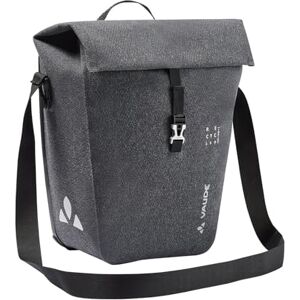 VAUDE Fahrrad Hinterradtasche Recycle Pro Single, 18,5 l Volumen, wasserdicht verschweißt, Made in Germany, Black, Einheitsgröße VAUDE Fahrrad Hinterradtasche Recycle Pro Single, 18,5 l Volumen, wasserdicht verschweißt, Made in Germany, Black, Einheitsgröße