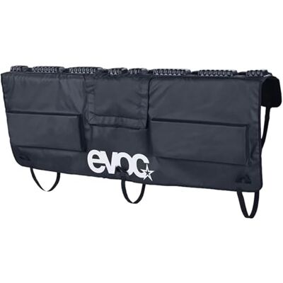 EVOC Tailgate PAD Heckklappenschutz, Black, XL Mountainbike-Transport für Pickups, Fahrradkoffer, Fahrrad-Transporttasche für max. 6 Bikes, E-Bike-kompatibel, Kamera-Flap EVOC Tailgate PAD Heckklappenschutz, Black, XL Mountainbike-Transport für Pickups, Fahrradkoffer, Fahrrad-Transporttasche für max. 6 Bikes, E-Bike-kompatibel, Kamera-Flap