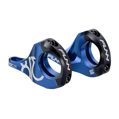 Funn RSX Vorbau - 45-50mm, 31,8mm, Blau - Lenkerteile Funn RSX Vorbau - 45-50mm, 31,8mm, Blau - Lenkerteile
