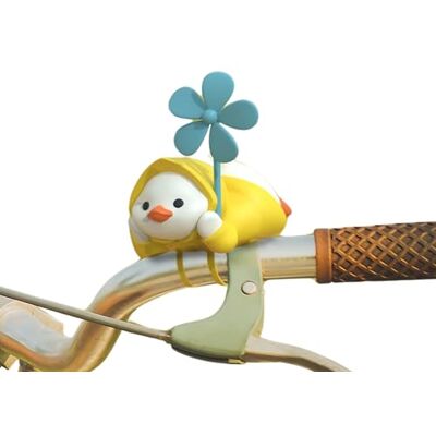Winkee Fahrrad-Ente mit Windrad I Süße Fahrrad-Deko I Fahrrad-Entchen I Cute Bike-Duck Winkee Fahrrad-Ente mit Windrad I Süße Fahrrad-Deko I Fahrrad-Entchen I Cute Bike-Duck