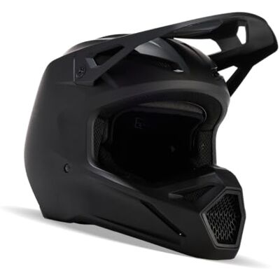 Fox V1 Solid Helmet, MIPS-Technologie, Schutz & Komfort, Gute Belüftung, herausnehmbares Innenfutter, Dirtbike-Helm für MX & Offroad, Farbe: Matte Black, Größe: M Fox V1 Solid Helmet, MIPS-Technologie, Schutz & Komfort, Gute Belüftung, herausnehmbares Innenfutter, Dirtbike-Helm für MX & Offroad, Farbe: Matte Black, Größe: M
