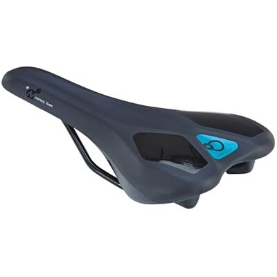 Prophete MTB-Sattel mit Memory Foam, ergonomische schmale Form, ideal für Trails, 279 x 142 mm, nur 328 g, perfekte Anpassung an Körperform, sportliche Sitzposition für Mountainbiker Prophete MTB-Sattel mit Memory Foam, ergonomische schmale Form, ideal für Trails, 279 x 142 mm, nur 328 g, perfekte Anpassung an Körperform, sportliche Sitzposition für Mountainbiker