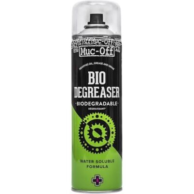 Muc-Off Muc Off Bio Degreaser Fahrradreiniger, 400 ml- Wasserlösliches, Biologisch Abbaubares Fahrrad Entfetter Spray Reinigungsmittel Muc Off Bike Cleaner Reinigt Ölige Teile Effektiv und Gründlich Muc-Off Muc Off Bio Degreaser Fahrradreiniger, 400 ml- Wasserlösliches, Biologisch Abbaubares Fahrrad Entfetter Spray Reinigungsmittel Muc Off Bike Cleaner Reinigt Ölige Teile Effektiv und Gründlich